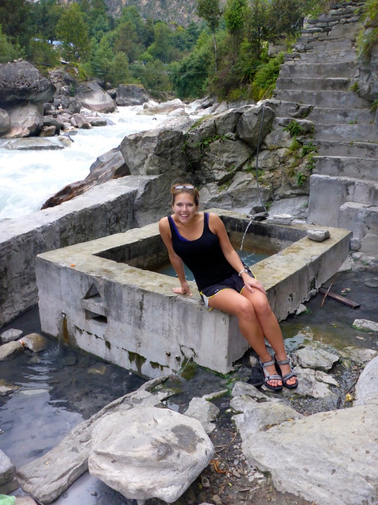 The "Hot Spring" in Chame.