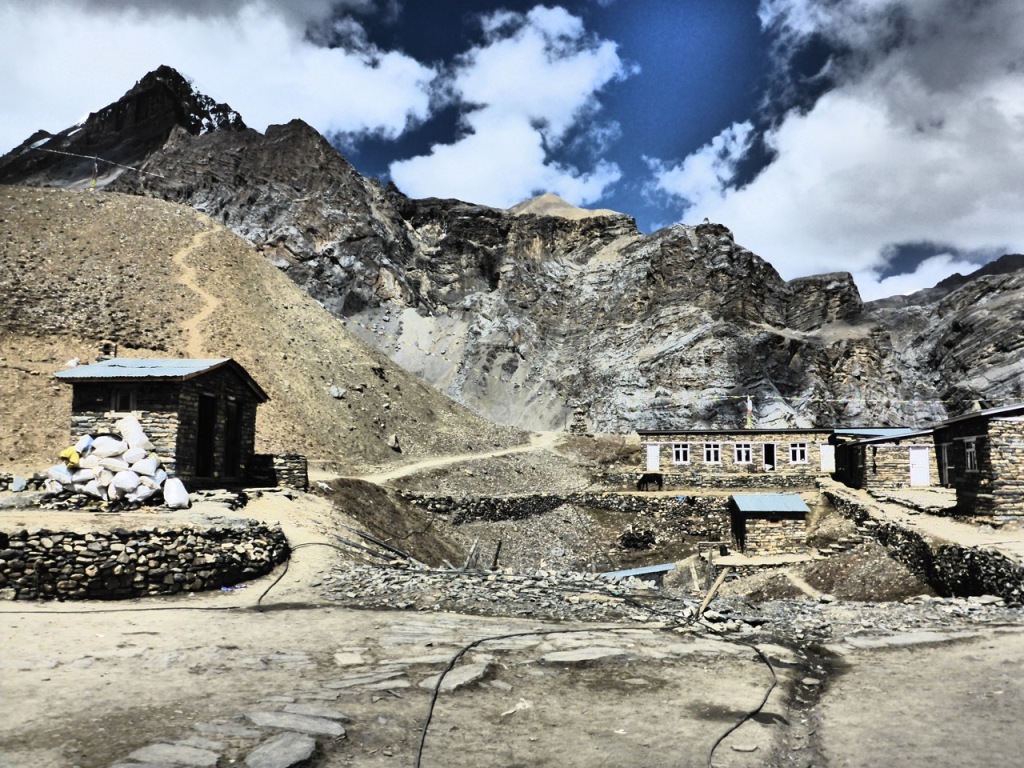 Thorong La High Camp Annapurna Circuit Nepal