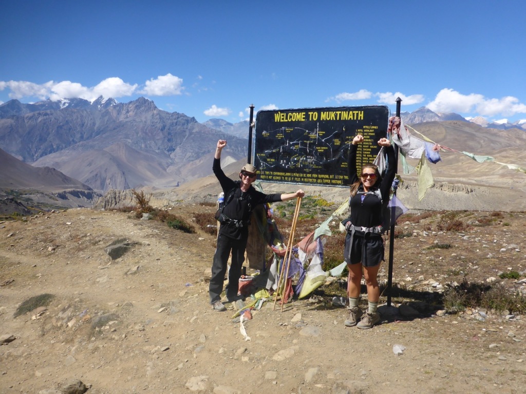 Made it to Muktanath Annapurna  Circuit Nepal