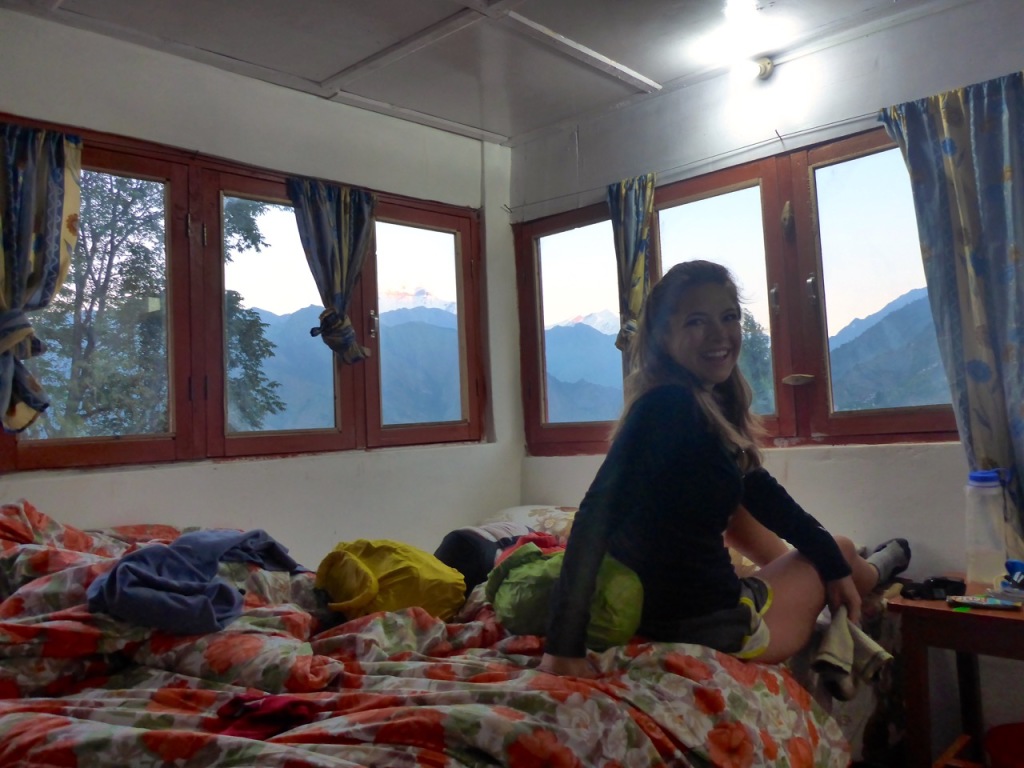 Our Room in Sikha, Nepal.