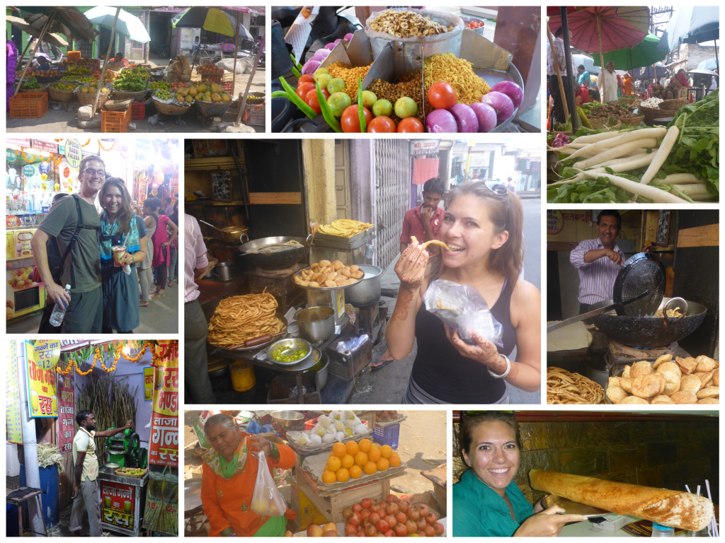 Street food in India