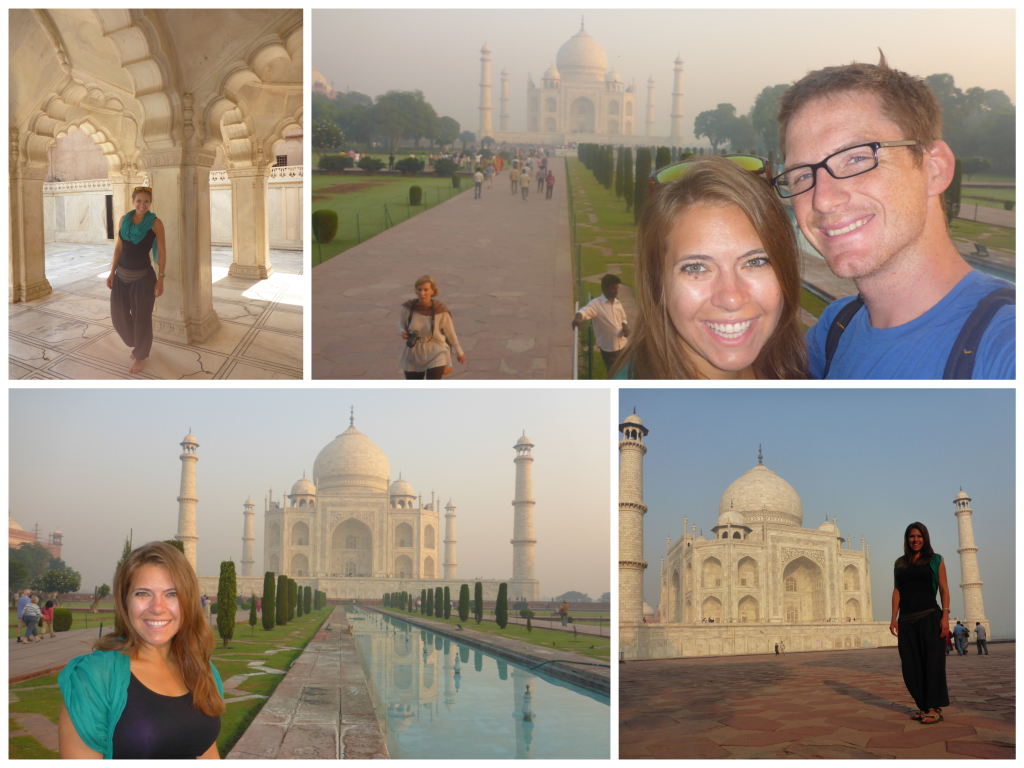 The Taj Mahal in Agra, India