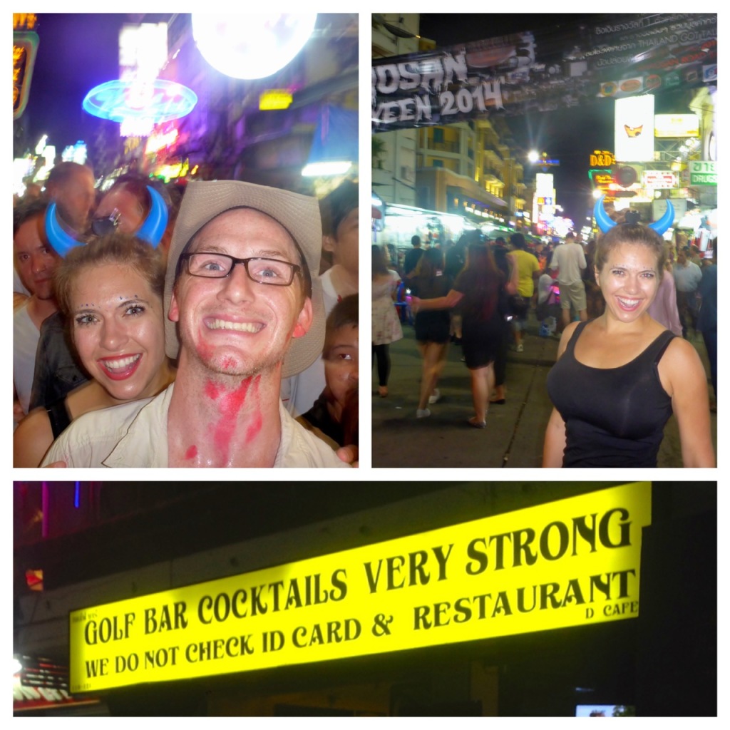 Khao San Road, Halloween, Bangkok, Thailand