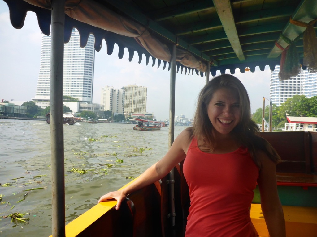 The Boat Tour in Bangkok, Thailand.