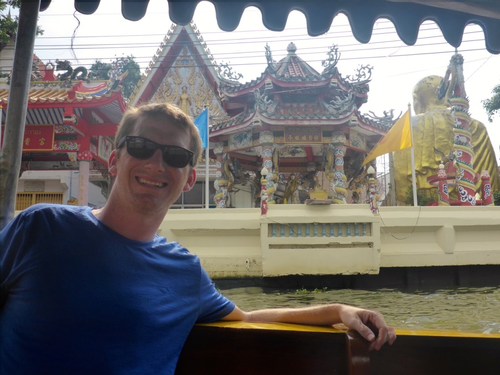 The Boat Tour in Bangkok, Thailand.