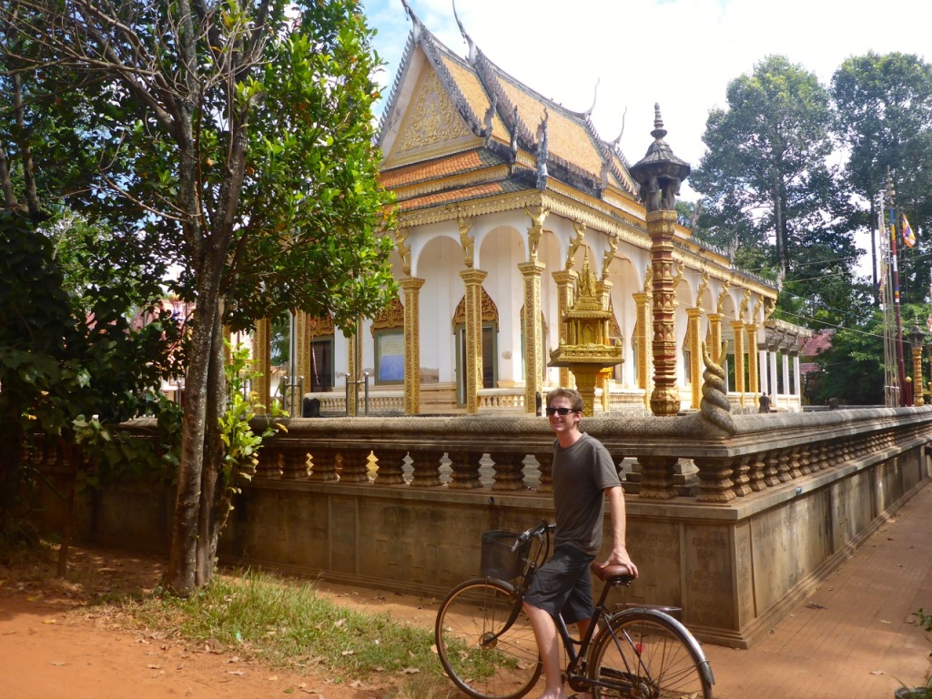 Biking around Siem Reap