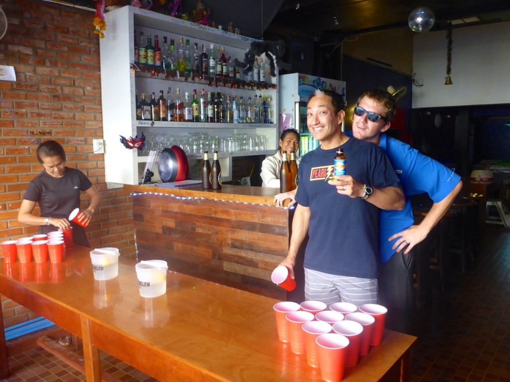 Chiang Mai, Thailand Beer Pong