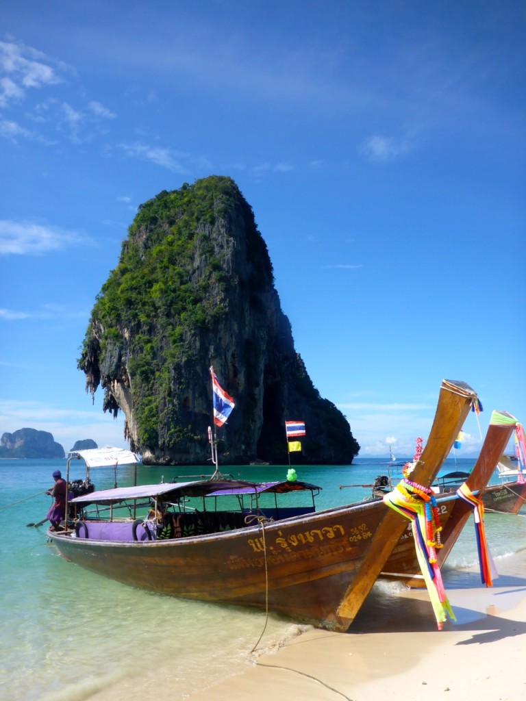 Longtail Boats - Krabi,, Thailand