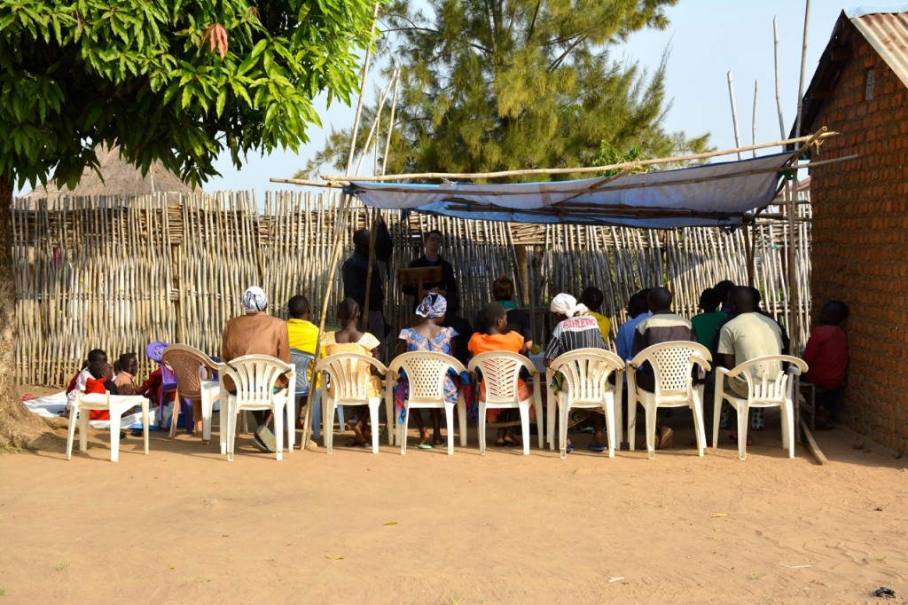 South Sudan - preaching