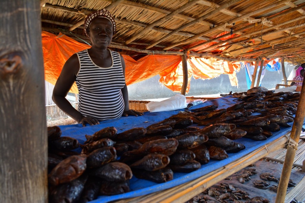 South Sudan - Fish sales