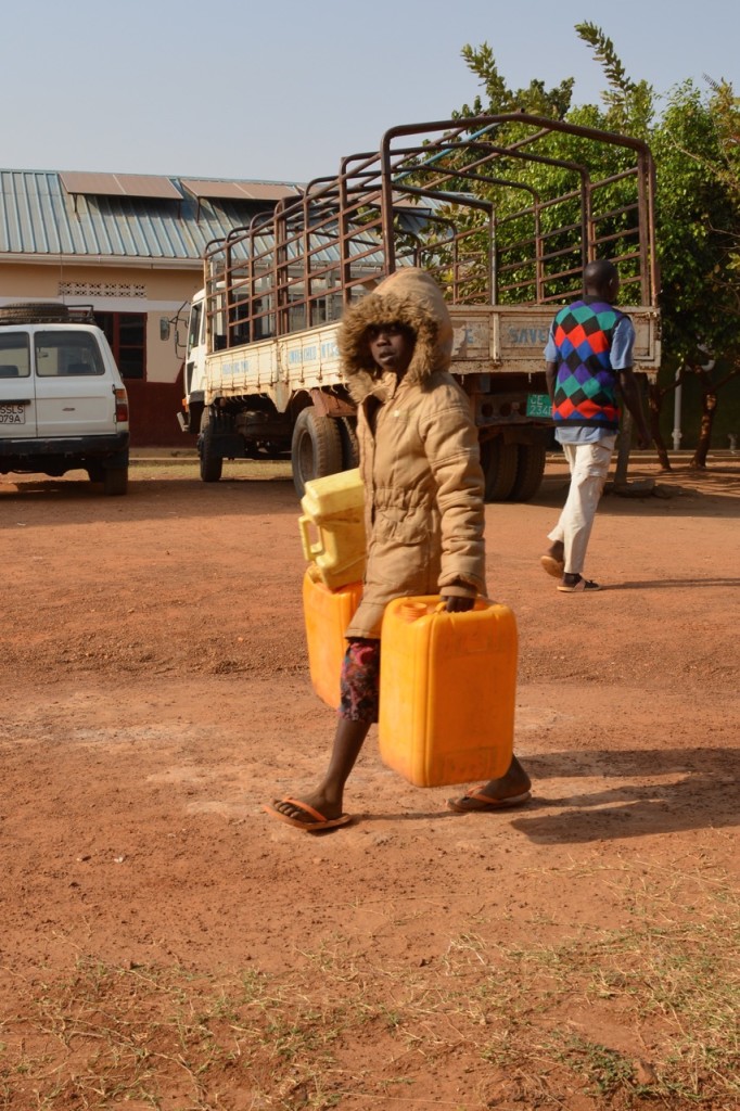 South Sudan - Yes that's a snow suit