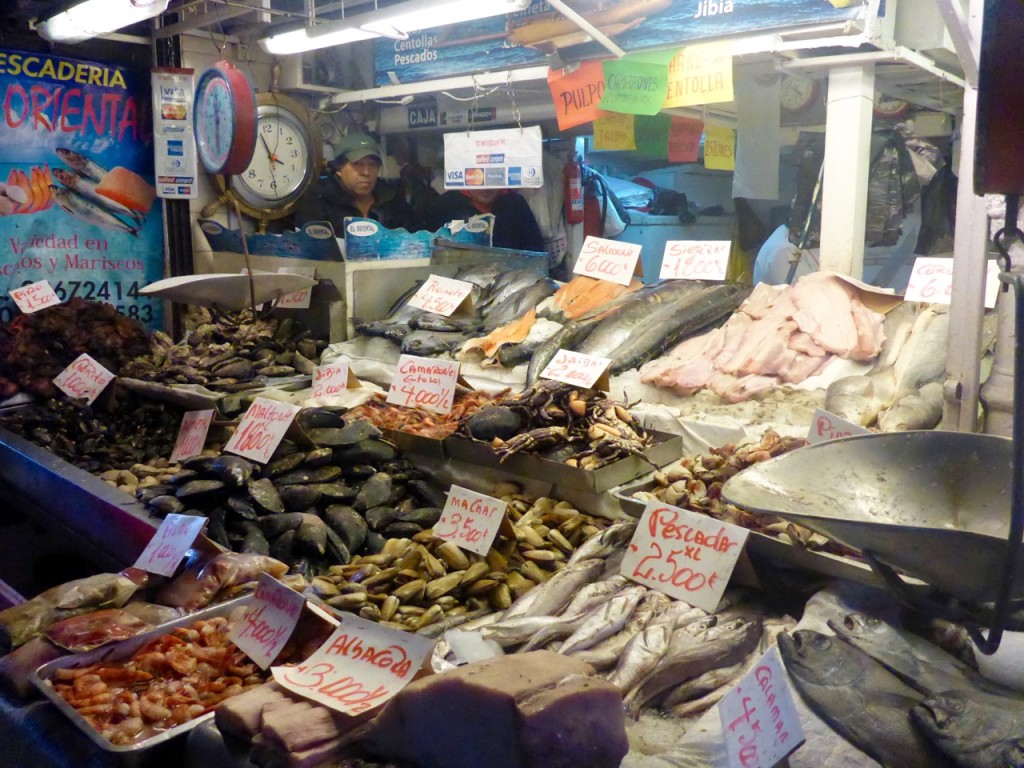 Fish Market Central, Santiago Chile