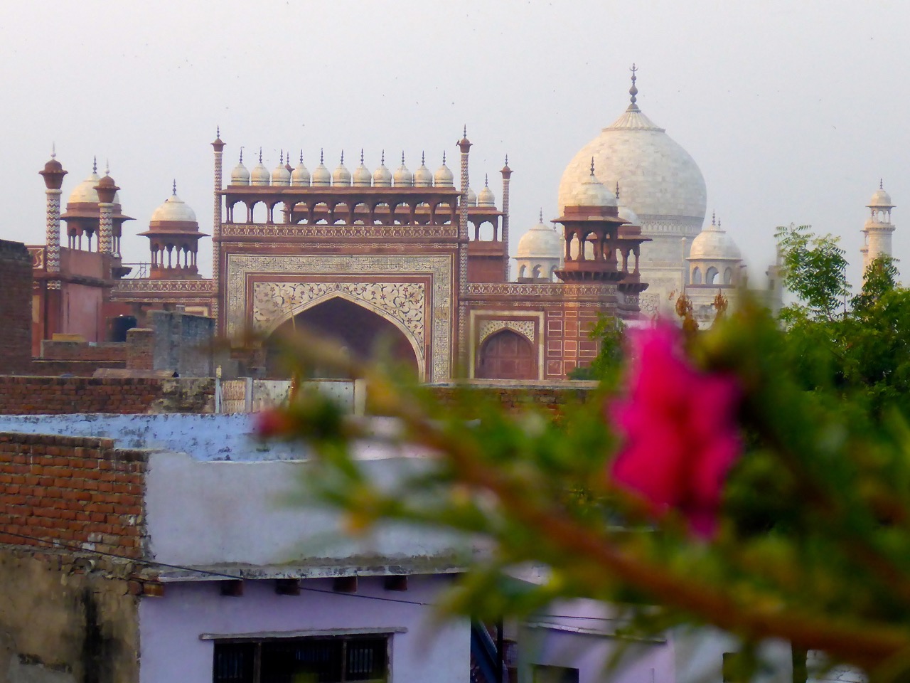 The Taj Mahal in India