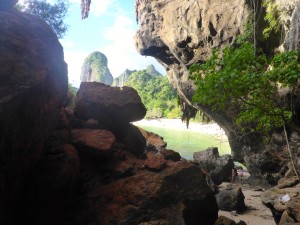 Cave Railay Beach, Krabi, Thailand