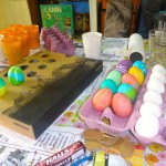 Dyeing Easter Eggs