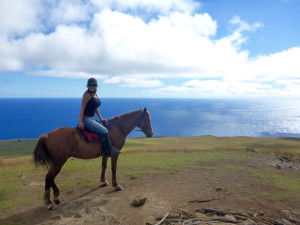 Horses on Easter Island