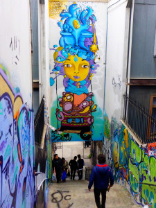 Graffiti art of Valparaiso, Chile