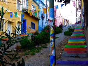 Graffiti art of Valparaiso, Chile