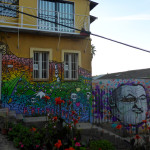 Graffiti art of Valparaiso, Chile