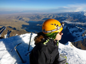 Climbing Huayna Potosí