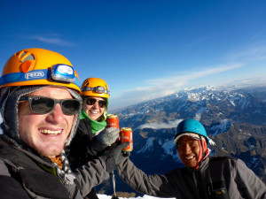 Summit of Huayna Potosí