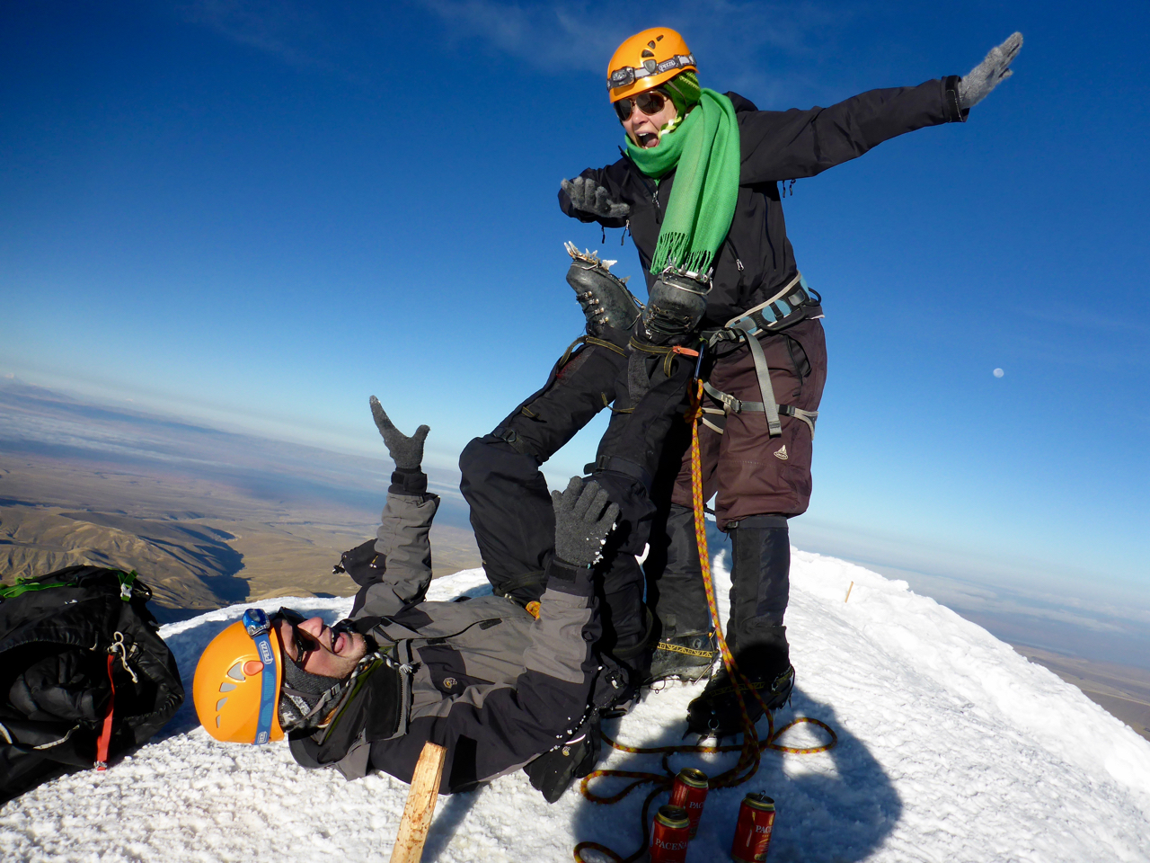 Summit of Huayna Potosí