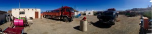 Mongolian bus stop