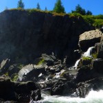 Waterfall in Tavan Bodg National Park; Western Mongolia