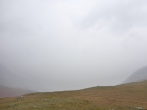 rainy day Tavan Bodg National Park; Western Mongolia